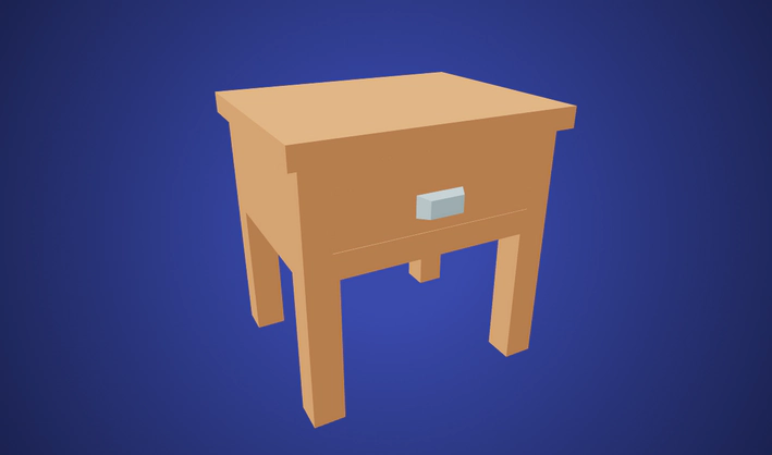 Cabinet Bed Drawer Tabl