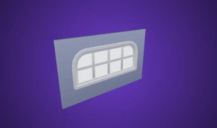 Wall Window Wide (43JK)