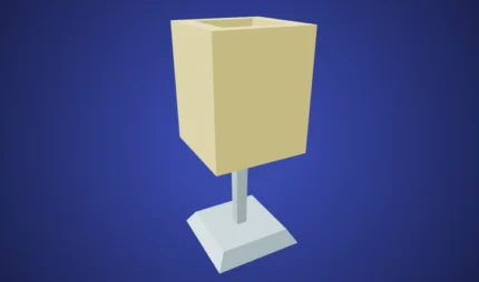 Lamp Square Table