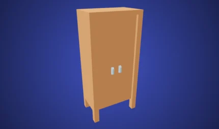 Bookcase Closed Doors